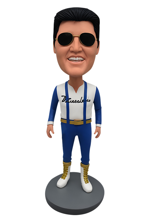 Presley Style Custom Bobblehead