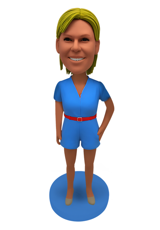 Rompers Girl Custom Bobblehead-3