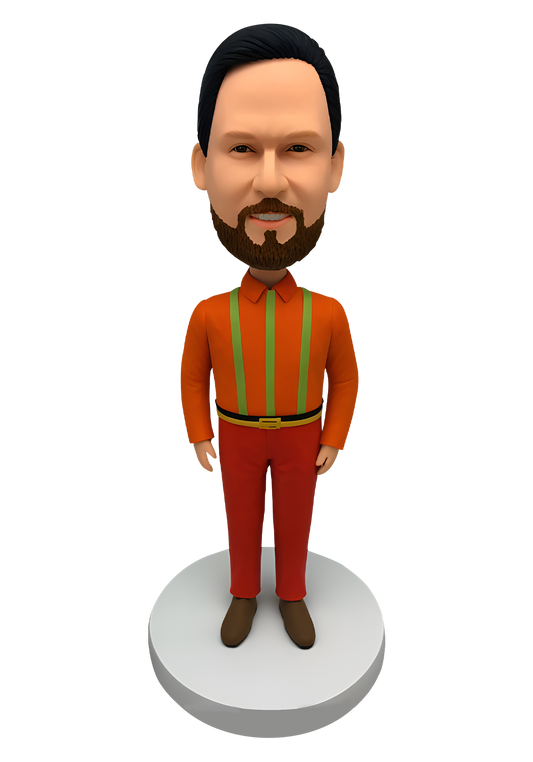 Russian Outfit Custom Bobblehead-13