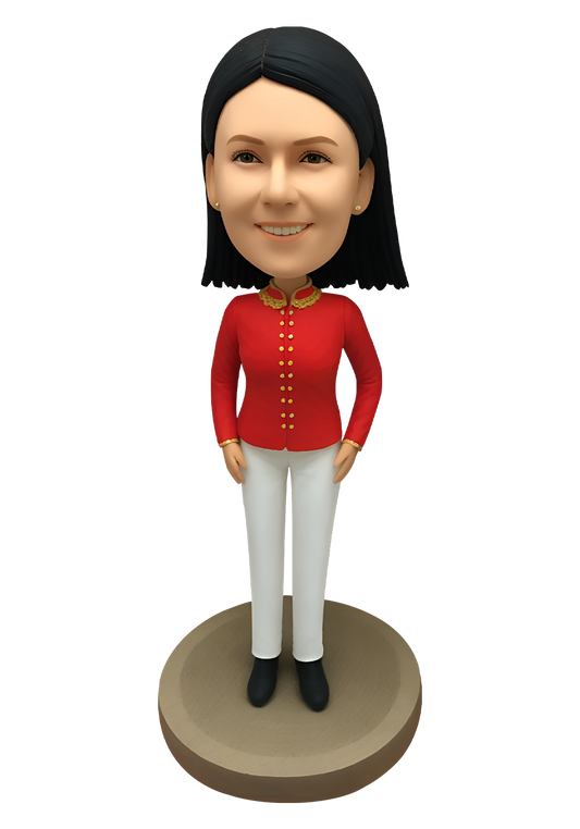 Russian Outfit Custom Bobblehead-2