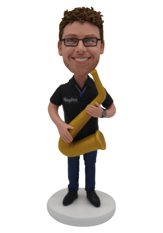 Saxophone Man Custom Bobblehead