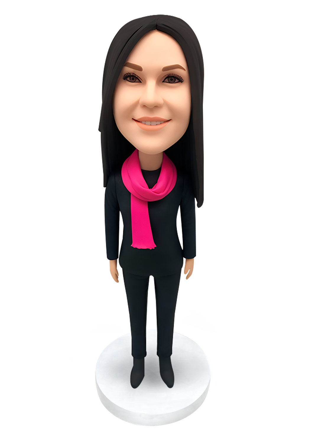 Scarf Girl Custom Bobblehead-3