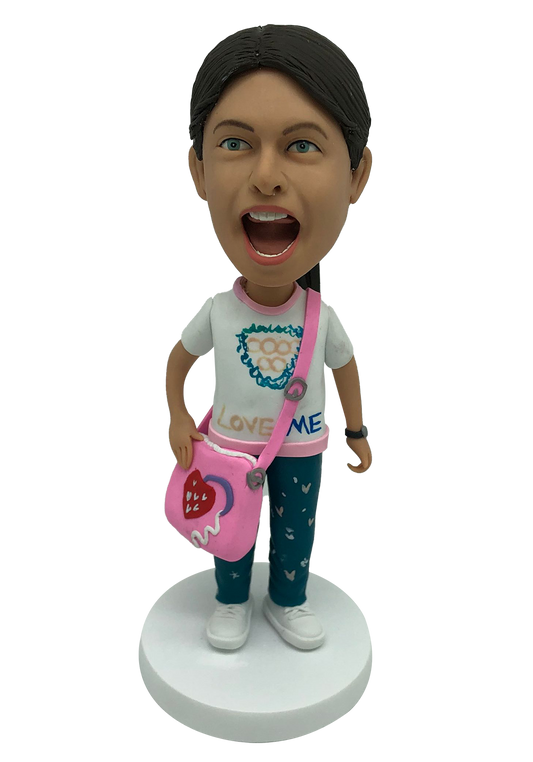 School Girl Custom Bobblehead