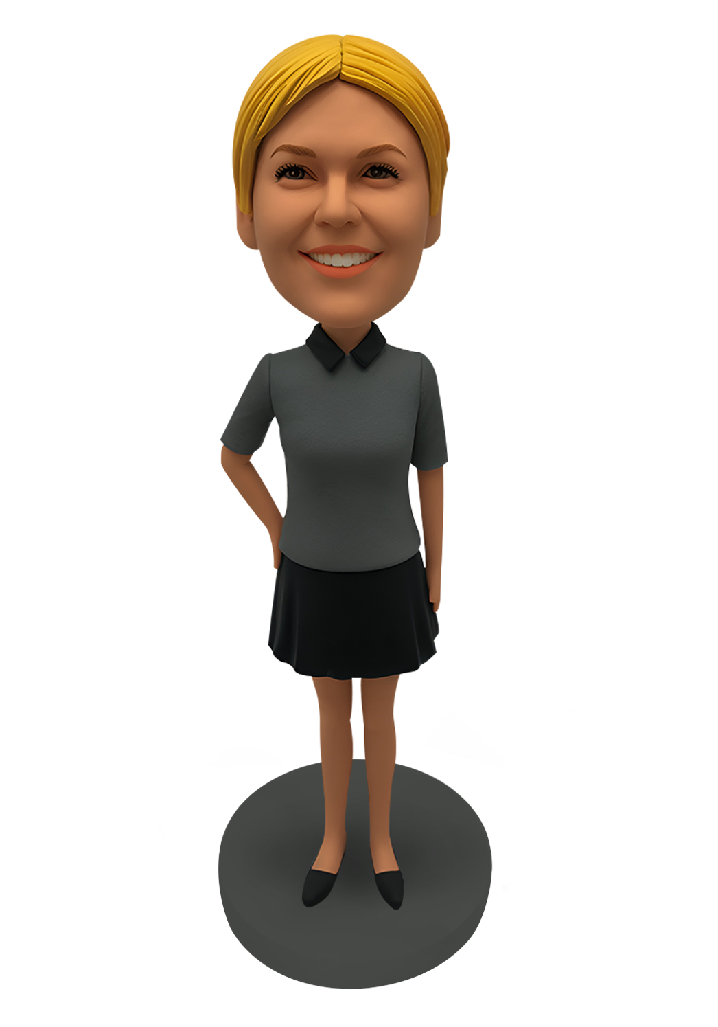 School Uniform Girl Custom Bobblehead-2