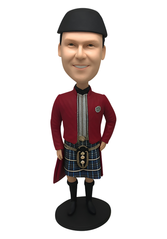 Scottish Man Cusom Bobblehead-3