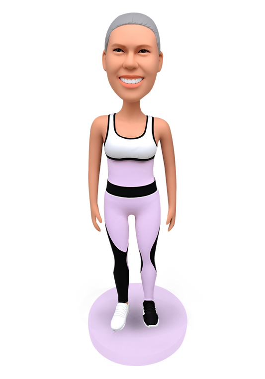Short Top Girl Custom Bobblehead-7