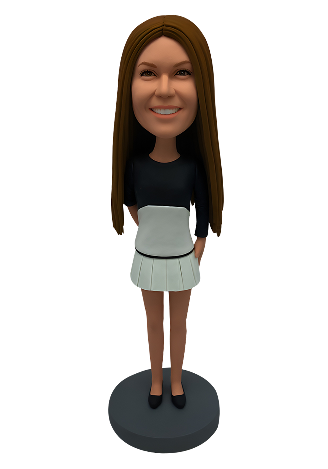 Skirt Lady Custom Bobblehead-2