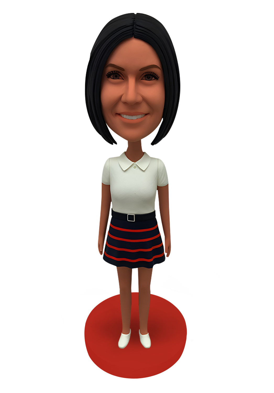 Skirt Lady Custom Bobblehead-3
