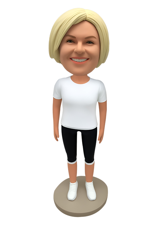 Sport Girl Custom Bobblehead-11