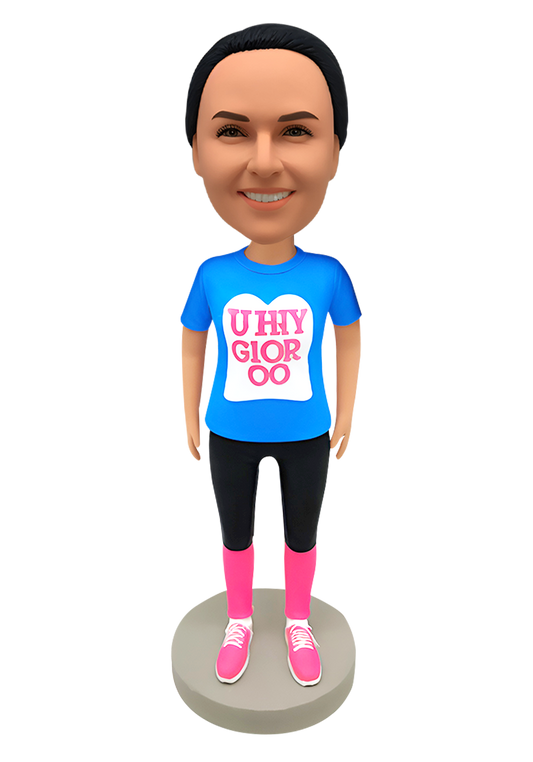 Sport Girl Custom Bobblehead-12