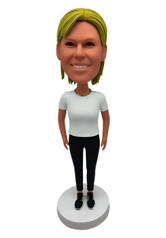 Sport Girl Custom Bobblehead-2