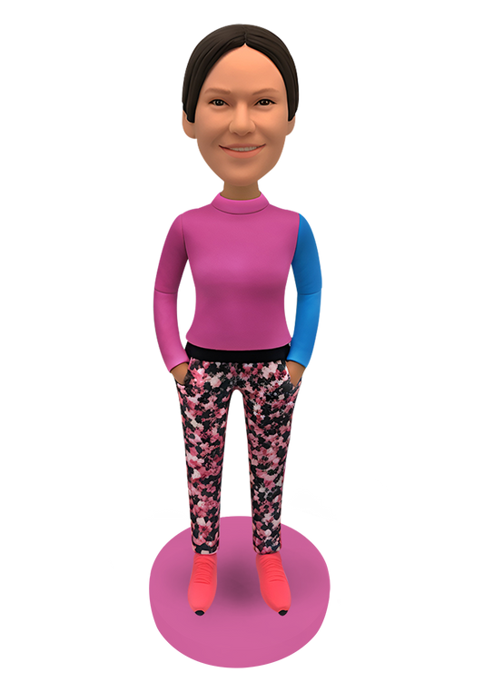 Sport Girl Custom Bobblehead-20