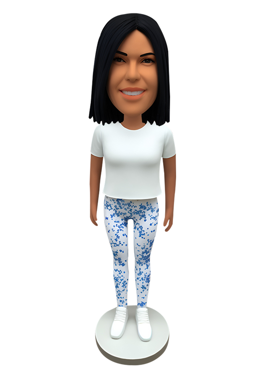 Sport Girl Custom Bobblehead-3