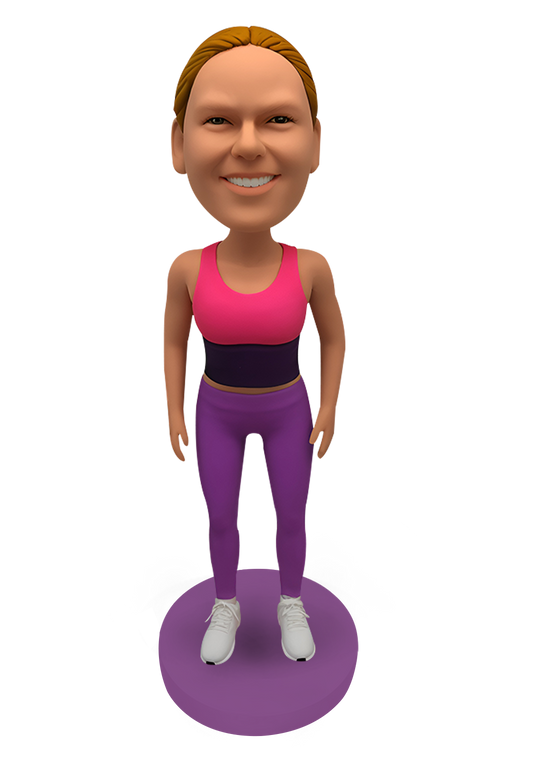 Sport Girl Custom Bobblehead-5