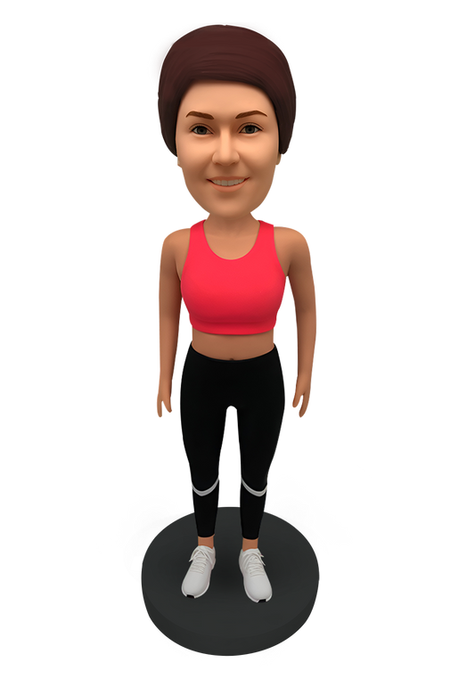 Sport Girl Custom Bobblehead-6