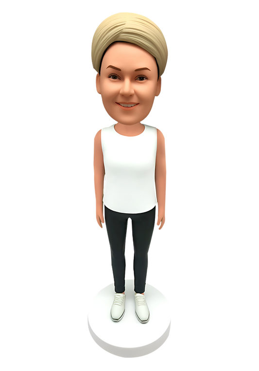 Sport Girl Custom Bobblehead-8