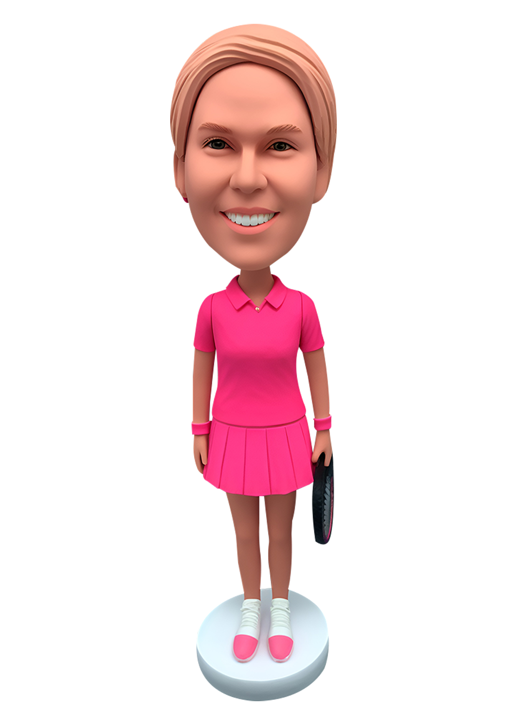 Tennis Girl Custom Bobblehead-11