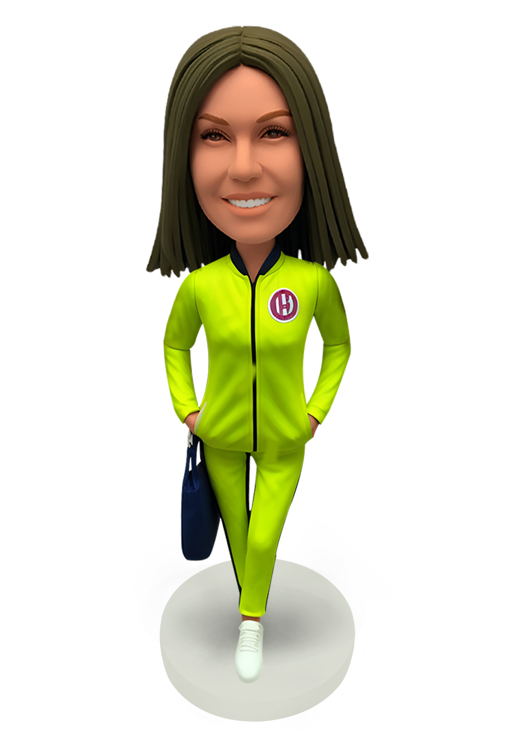 Track Suit Woman Custom Bobblehead-20