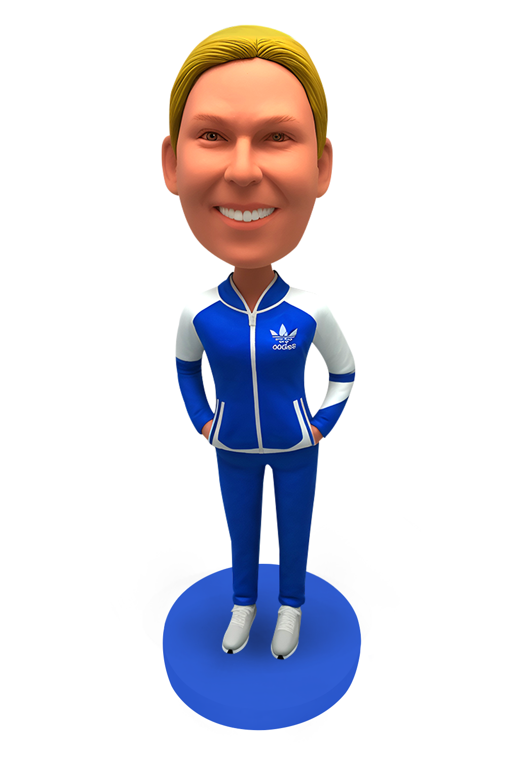 Track Suit Woman Custom Bobblehead-5