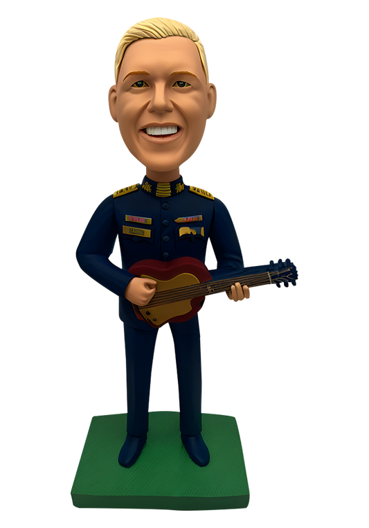 USMC Guitar Player Custom Bobblehead