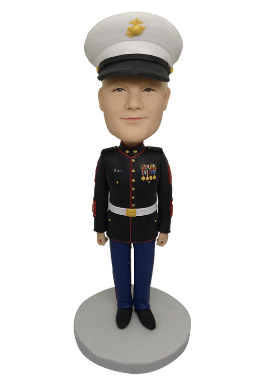 US Marine Custom Bobblehead-2