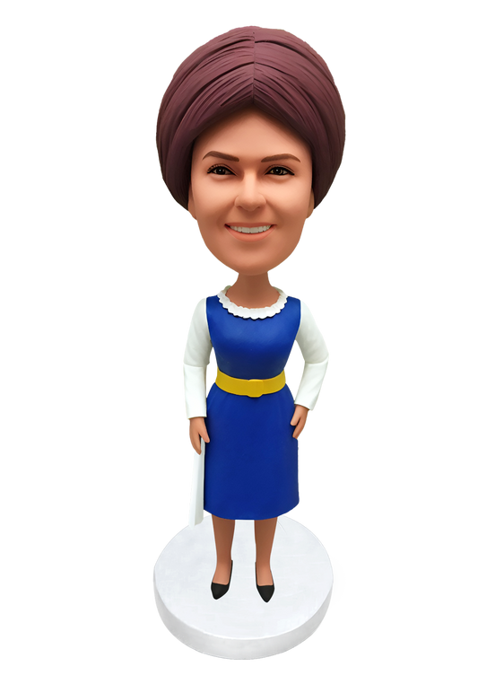 Ukraine Outfit Custom Bobblehead-2