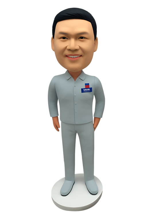 Uniform Man Custom Bobblehead