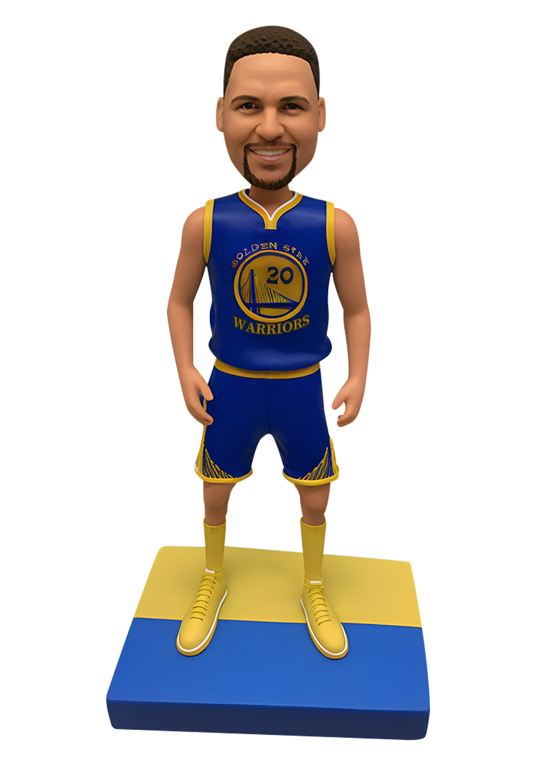 Warriors Basketball Fan Custom Bobblehead-1