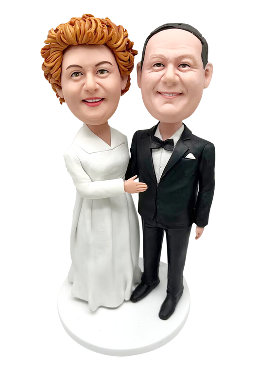 Wedding Couple Custom Bobbleheads-3