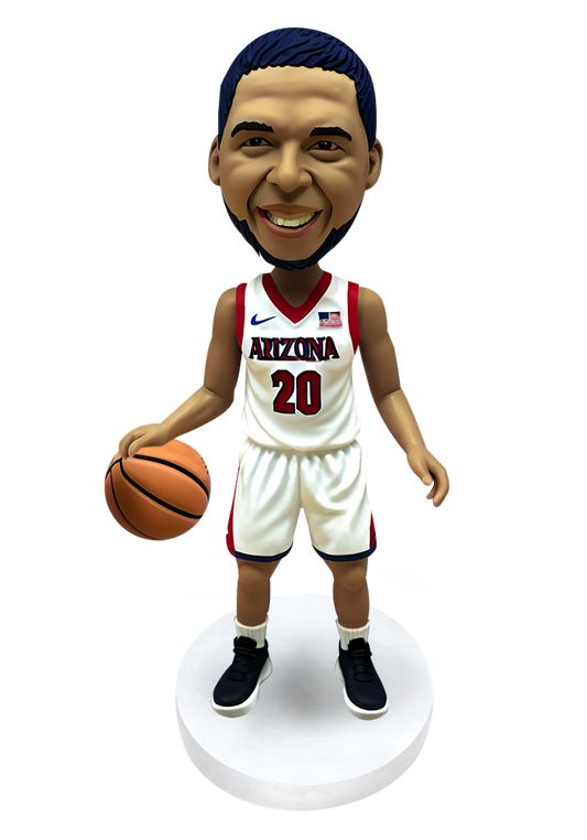 Wildcats Basketball Buddy Custom Bobblehead-1