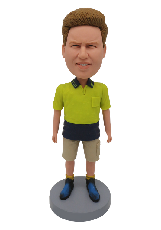 Work Uniform Custom Bobblehead-1