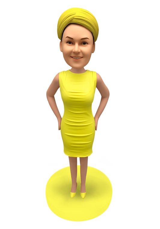 Yellow Tunic Custom Bobblehead