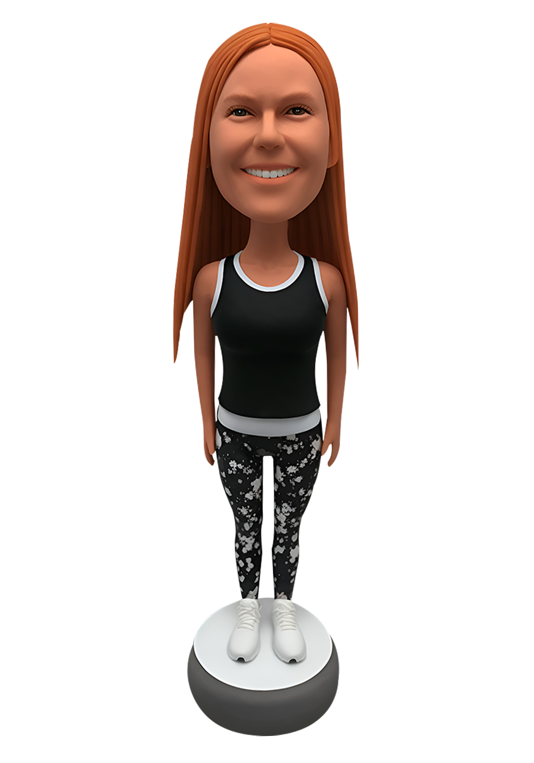 Yoga Girl Custom Bobblehead-11